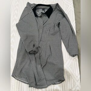 Jacquard shirtdress